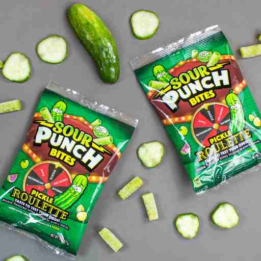 Sour Punch Bites Pickle Roulette