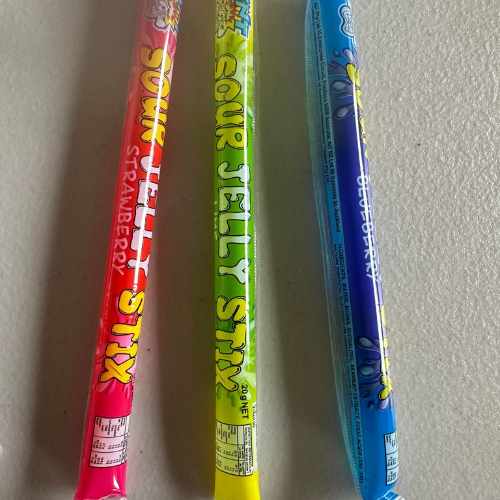 TNT Sour Jellie sticks