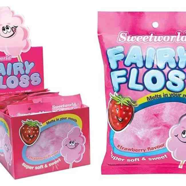 Sweetworld Fairy Floss Strawberry